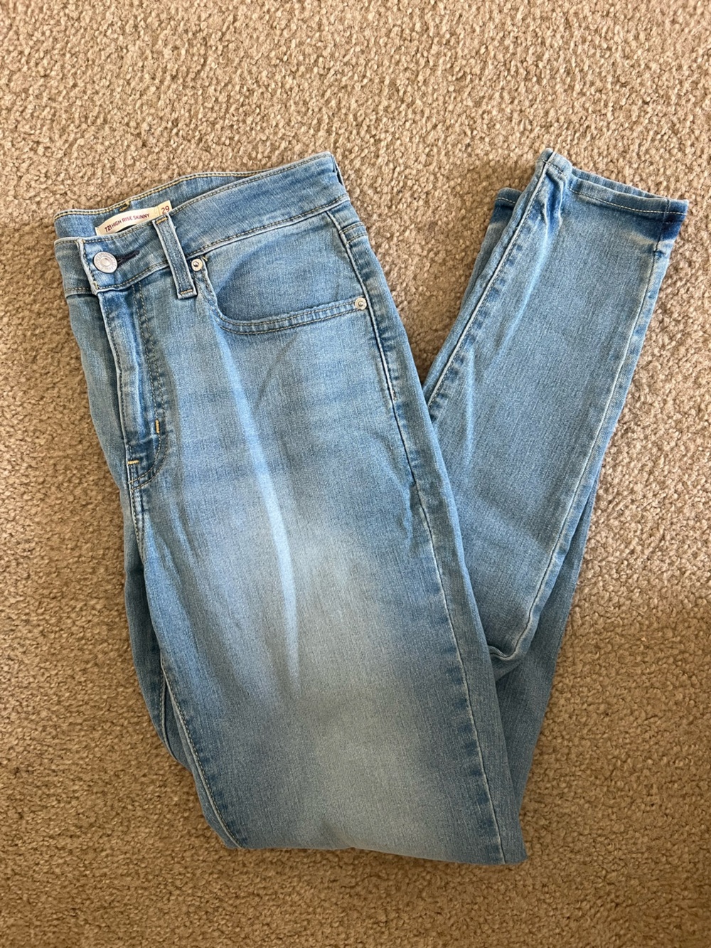 Levi’s high rise skinny 29W x 30L